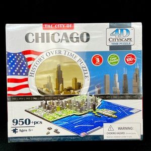 NIB - Chicago 4D puzzle - 950pcs
